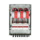 Купити Сонячна PV розподільна коробка LQX3/3DC1000VB1-1532-PG, DC 1000В 3 входи 3 виходи, з блискавкозахистом. Системи безпеки для дому та офісу. Магазин RG-Group. Системи відеонагляду та охоронні сигналізації. Продаж та послуги встановлення