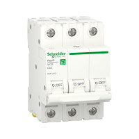 Купити Автоматичний вимикач RESI9 6kA 3P 3P 63А C Schneider Electric. Системи безпеки для дому та офісу. Магазин RG-Group. Системи відеонагляду та охоронні сигналізації. Продаж та послуги встановлення