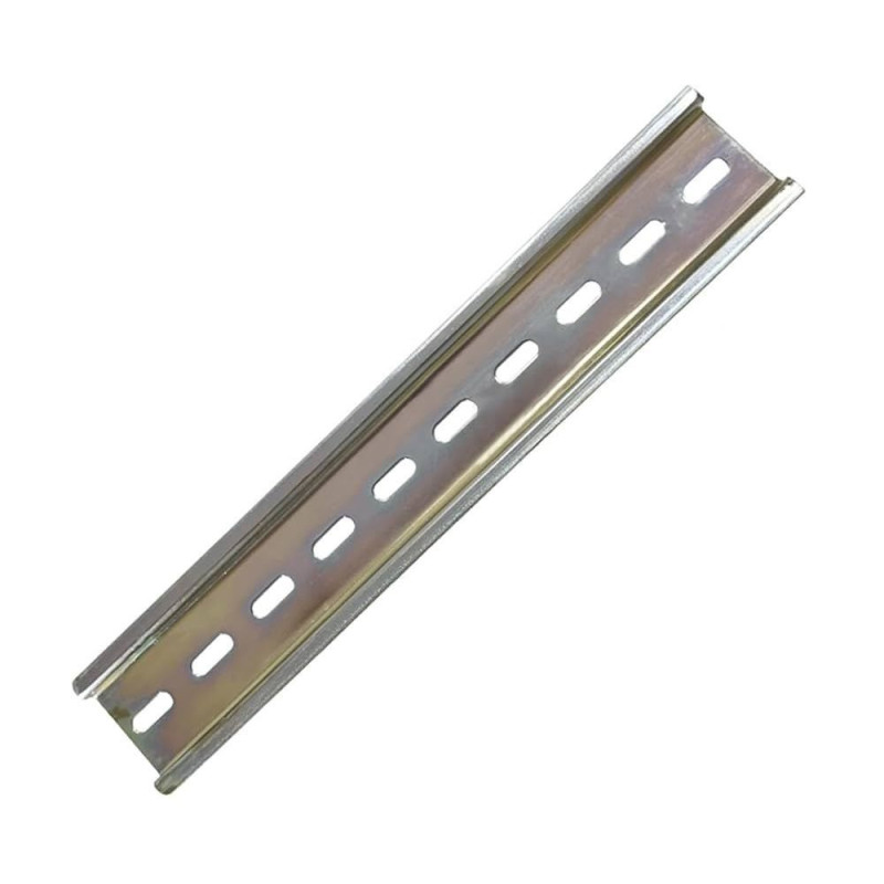 Купити DIN-рейка e.din.stand.rail.101.25 Enext 25 см перфорована. Системи безпеки для дому та офісу. Магазин RG-Group. Системи відеонагляду та охоронні сигналізації. Продаж та послуги встановлення