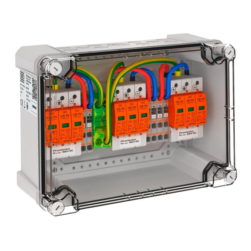 Купити Коробка підключення генератора Тип І+ІІ з 3 MPP трекером, 900V DC (5088420). Системи безпеки для дому та офісу. Магазин RG-Group. Системи відеонагляду та охоронні сигналізації. Продаж та послуги встановлення
