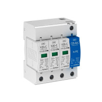 Купити Обмежувач перенапруг OBO Bettermann Тип II V20-C 3+NPE-280 (5094656). Системи безпеки для дому та офісу. Магазин RG-Group. Системи відеонагляду та охоронні сигналізації. Продаж та послуги встановлення