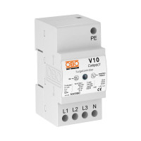 Купити Обмежувач перенапруг OBO Bettermann Тип ІІ+III V10 COMPACT 255V (5093380). Системи безпеки для дому та офісу. Магазин RG-Group. Системи відеонагляду та охоронні сигналізації. Продаж та послуги встановлення