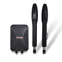 Купити Автоматика для розпашних воріт GATEXPERT SW300DC Black (dual arms) комплект. Системи безпеки для дому та офісу. Магазин RG-Group. Системи відеонагляду та охоронні сигналізації. Продаж та послуги встановлення