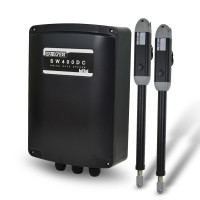 Купити Автоматика для розпашних воріт GATEXPERT SW400DC (dual arms) комплект. Системи безпеки для дому та офісу. Магазин RG-Group. Системи відеонагляду та охоронні сигналізації. Продаж та послуги встановлення