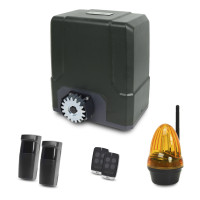 Купити Комплект автоматики для відкатних воріт GATEXPERT SL500DC + Лампа сигнальна GATEXPERT YS433 + Фотоелементи GATEXPERT IR15. Системи безпеки для дому та офісу. Магазин RG-Group. Системи відеонагляду та охоронні сигналізації. Продаж та послуги встановлення