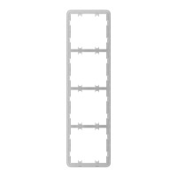 Купити Рамка Ajax Frame (4 seats) vertical для чотирьох розеток або вимикачів. Системи безпеки для дому та офісу. Магазин RG-Group. Системи відеонагляду та охоронні сигналізації. Продаж та послуги встановлення