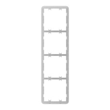 Купити Рамка Ajax Frame (4 seats) vertical для чотирьох розеток або вимикачів. Системи безпеки для дому та офісу. Магазин RG-Group. Системи відеонагляду та охоронні сигналізації. Продаж та послуги встановлення