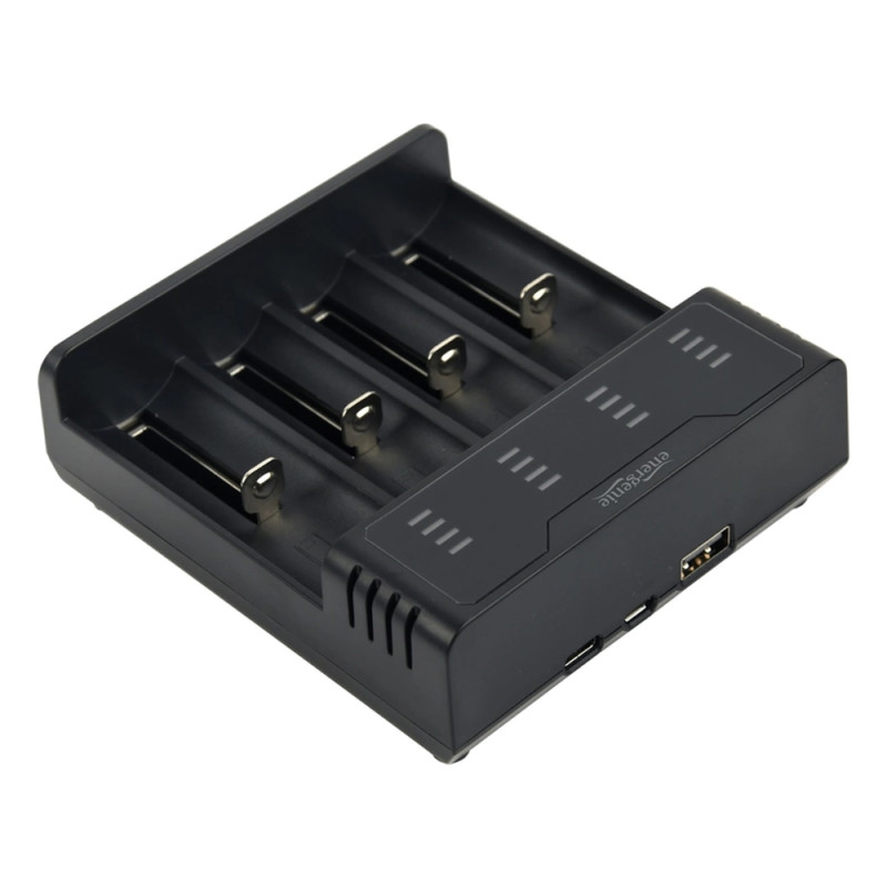 Купити Зарядний пристрій EnerGenie BC-USB-02 для акумуляторів Ni-MH + Li-ion. Системи безпеки для дому та офісу. Магазин RG-Group. Системи відеонагляду та охоронні сигналізації. Продаж та послуги встановлення