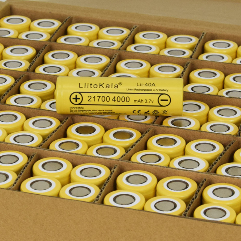 Акумулятор LiitoKala Lii-40A 21700 4000mAh (від 100шт.)