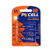 Купити Батарейка PKCELL Ultra Alkaline AA LR6 1.5V, 4шт./блістер. Системи безпеки для дому та офісу. Магазин RG-Group. Системи відеонагляду та охоронні сигналізації. Продаж та послуги встановлення