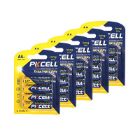 Купити Комплект з 20 батарейок PKCELL Extra Heavy Duty AA R6P 1.5V по 4шт/блістер. Системи безпеки для дому та офісу. Магазин RG-Group. Системи відеонагляду та охоронні сигналізації. Продаж та послуги встановлення