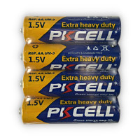 Купити Батарейка PKCELL Extra Heavy Duty AA R6P 1.5V, 4шт./плівка. Системи безпеки для дому та офісу. Магазин RG-Group. Системи відеонагляду та охоронні сигналізації. Продаж та послуги встановлення