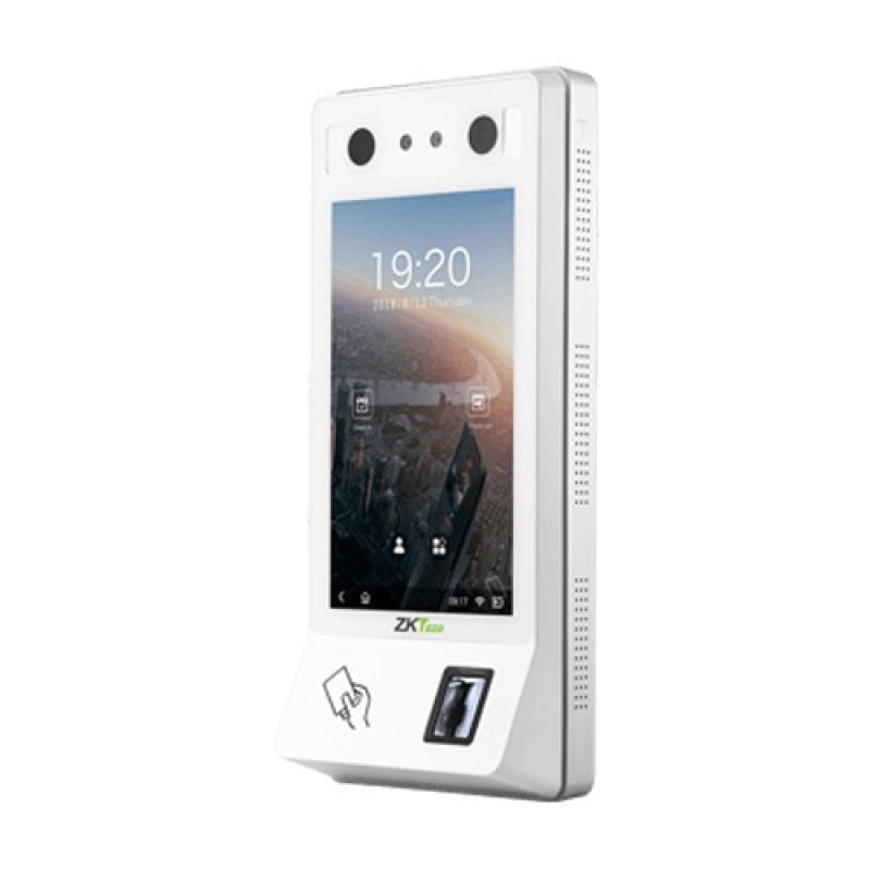Купити Біометричний термінал ZKTeco G4[TI][ID][FP] з функцією вимірювання температури. Системи безпеки для дому та офісу. Магазин RG-Group. Системи відеонагляду та охоронні сигналізації. Продаж та послуги встановлення