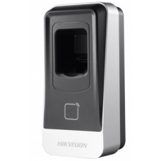 Купити Біометричний зчитувач Hikvision DS-K1201AMF. Системи безпеки для дому та офісу. Магазин RG-Group. Системи відеонагляду та охоронні сигналізації. Продаж та послуги встановлення