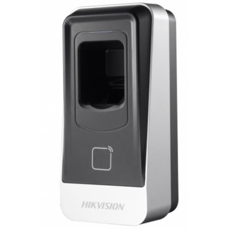 Купити Біометричний зчитувач Hikvision DS-K1201AMF. Системи безпеки для дому та офісу. Магазин RG-Group. Системи відеонагляду та охоронні сигналізації. Продаж та послуги встановлення