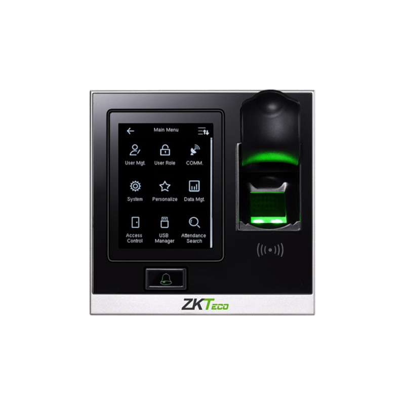 Купити Біометричний термінал ZKTeco SF400 зі зчитувачем відбитків пальців. Системи безпеки для дому та офісу. Магазин RG-Group. Системи відеонагляду та охоронні сигналізації. Продаж та послуги встановлення