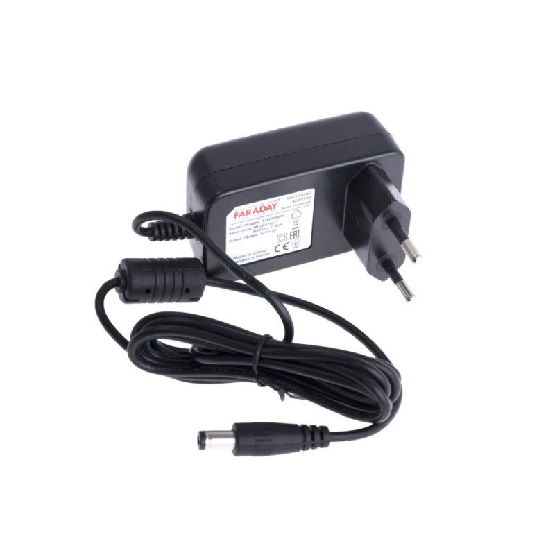 Купити Блок живлення Faraday Electronics 12W/12V/1A WM. Системи безпеки для дому та офісу. Магазин RG-Group. Системи відеонагляду та охоронні сигналізації. Продаж та послуги встановлення