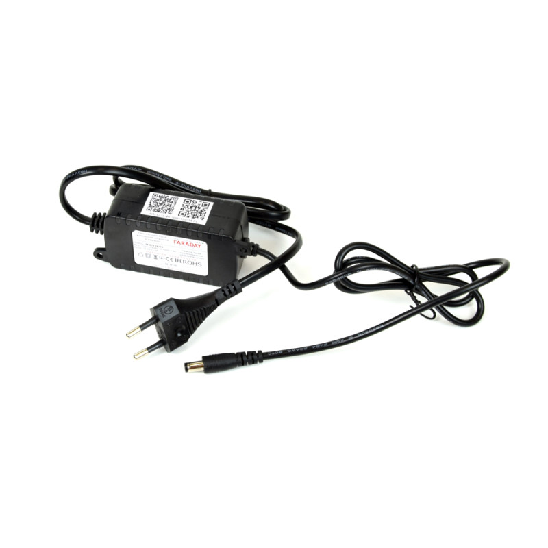 Купити Блок живлення Faraday Electronics 36W/12V/3A (Довжина мережевого кабелю: 0.4 м, Довжина вихідного кабелю: 0.55 м). Системи безпеки для дому та офісу. Магазин RG-Group. Системи відеонагляду та охоронні сигналізації. Продаж та послуги встановлення
