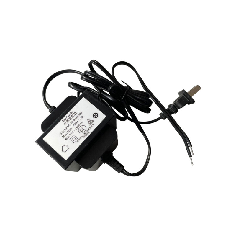 Блок живлення MaCable MKAC-76-242500M (24В 2.5A AC, 60W) (Довжина мережевого і вихідного кабелів: 1.4 м)
