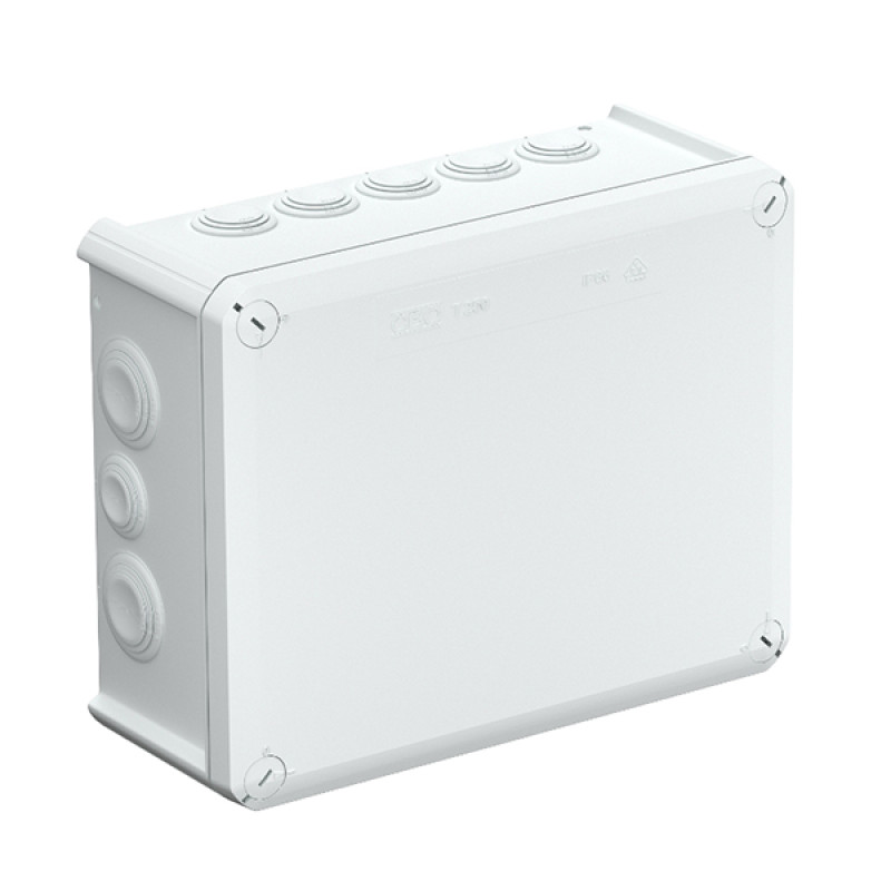 Купити Коробка монтажна OBO Bettermann 240 x 190 x 95 мм (тип Т250 IP 66). Системи безпеки для дому та офісу. Магазин RG-Group. Системи відеонагляду та охоронні сигналізації. Продаж та послуги встановлення