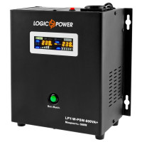 Купити Джерело безперебійного живлення Logicpower LPY-W-PSW-800 ВА / 560 Вт лінійно-інтерактивне з правильною синусоїдою. Системи безпеки для дому та офісу. Магазин RG-Group. Системи відеонагляду та охоронні сигналізації. Продаж та послуги встановлення