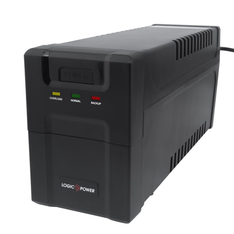 Купити Джерело безперебійного живлення LogicPower LP 650VA-P 650ВА / 390Вт лінійно-інтерактивне. Системи безпеки для дому та офісу. Магазин RG-Group. Системи відеонагляду та охоронні сигналізації. Продаж та послуги встановлення