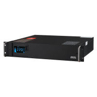 Купити Джерело безперебійного живлення Powercom KIN-1200AP RM LCD 1200ВА / 960Вт лінійно-інтерактивне. Системи безпеки для дому та офісу. Магазин RG-Group. Системи відеонагляду та охоронні сигналізації. Продаж та послуги встановлення