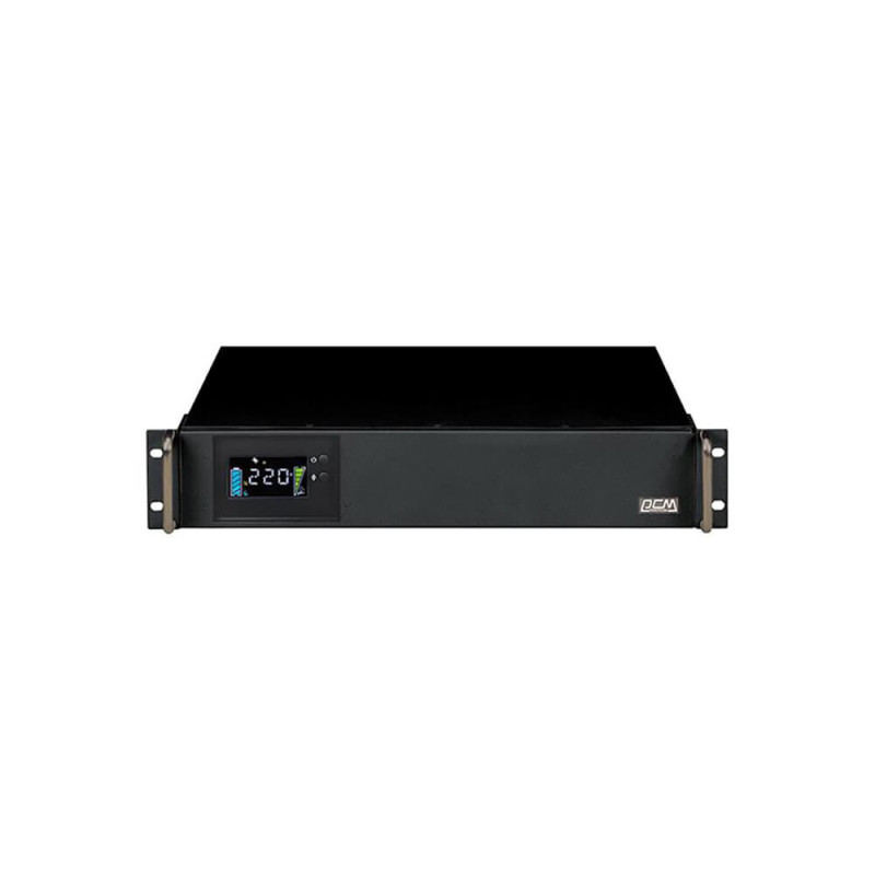 Джерело безперебійного живлення Powercom KIN-1200AP RM LCD 1200ВА / 960Вт лінійно-інтерактивне