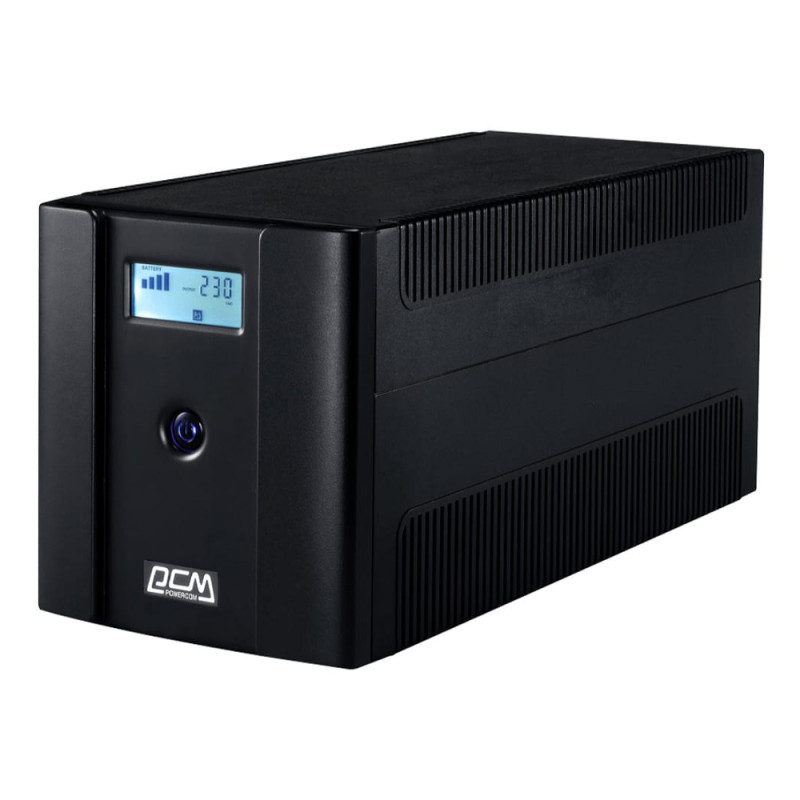 Купити Джерело безперебійного живлення Powercom RPT-1500AP LCD. Системи безпеки для дому та офісу. Магазин RG-Group. Системи відеонагляду та охоронні сигналізації. Продаж та послуги встановлення