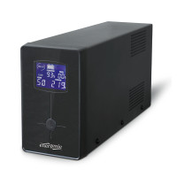 Купити Джерело безперебійного живлення EnerGenie EG-UPS-032 850ВА / 510Вт лінійно-інтерактивне з LCD-дисплеєм. Системи безпеки для дому та офісу. Магазин RG-Group. Системи відеонагляду та охоронні сигналізації. Продаж та послуги встановлення