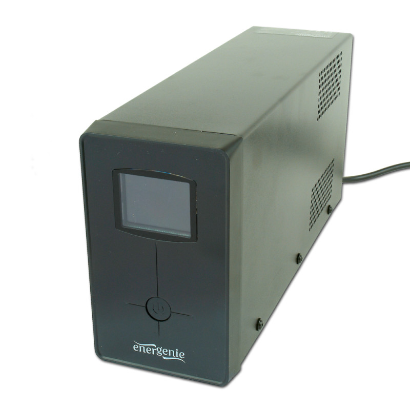 Джерело безперебійного живлення EnerGenie EG-UPS-032 850ВА / 510Вт лінійно-інтерактивне з LCD-дисплеєм