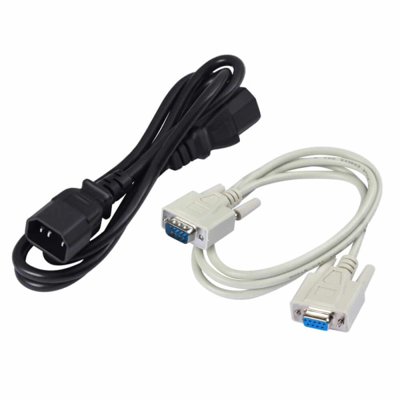 Джерело безперебійного живлення Powercom KIN-1200AP RM LCD 1200ВА / 960Вт лінійно-інтерактивне