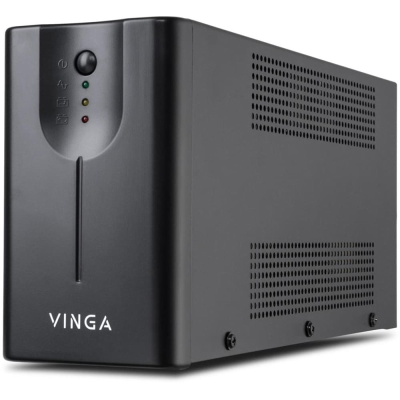 Купити Джерело безперебійного живлення Vinga VPE-600MU 600ВА / 360 Вт з LED-індикацією з USB у металевому корпусі. Системи безпеки для дому та офісу. Магазин RG-Group. Системи відеонагляду та охоронні сигналізації. Продаж та послуги встановлення