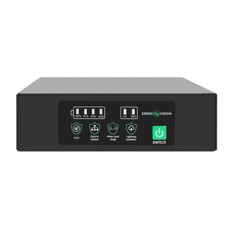 Купити Джерело безперебійного живлення GreenVision GV-701-UPS-DC16-60W для Wi-Fi роутерів із вбудованим акумулятором. Системи безпеки для дому та офісу. Магазин RG-Group. Системи відеонагляду та охоронні сигналізації. Продаж та послуги встановлення