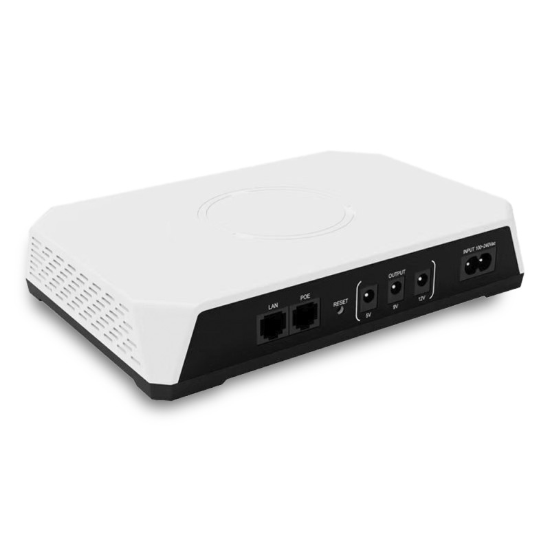 Джерело безперебійного живлення GreenVision GV-703-UPS-DC20-40W для Wi-Fi роутерів із вбудованим акумулятором