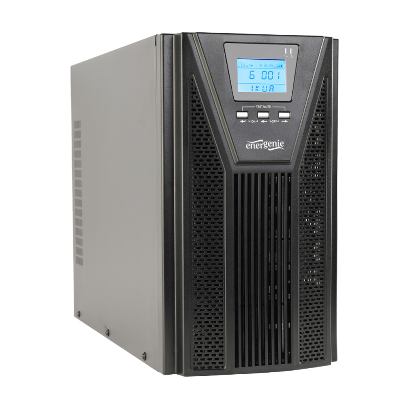 Купити Джерело безперебійного живлення EnerGenie EG-UPSO-3000 3000ВА / 2700Вт подвійного перетворення з правильною синусоїдою. Системи безпеки для дому та офісу. Магазин RG-Group. Системи відеонагляду та охоронні сигналізації. Продаж та послуги встановлення