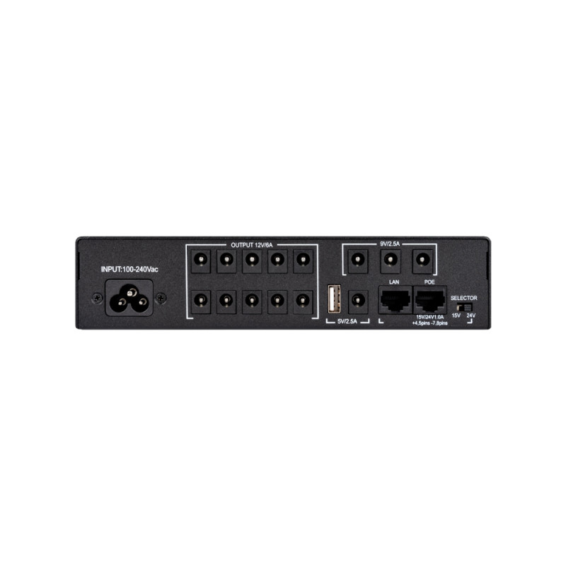 Джерело безперебійного живлення GreenVision GV-702-UPS-DC18-100W для Wi-Fi роутерів із вбудованим акумулятором
