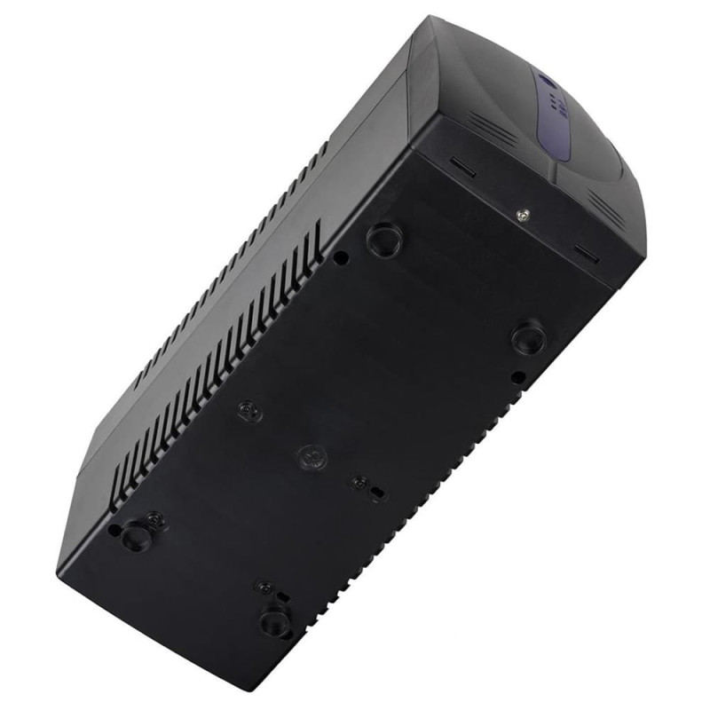 Джерело безперебійного живлення Vinga VPE-800PU 800ВА / 480 Вт з LED-індикацією з USB у пластиковому корпусі
