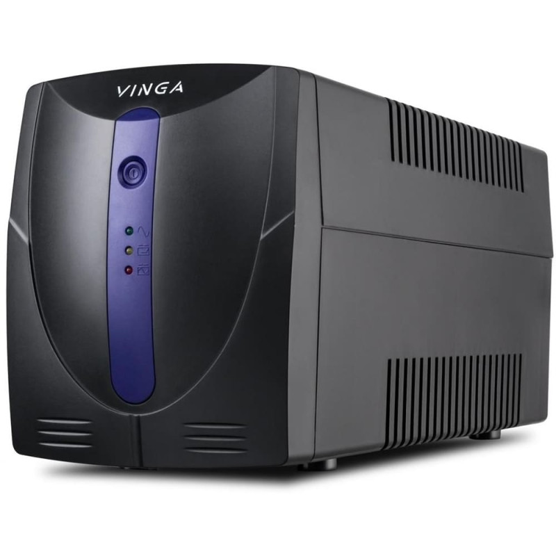 Купити Джерело безперебійного живлення Vinga VPE-800PU 800ВА / 480 Вт з LED-індикацією з USB у пластиковому корпусі. Системи безпеки для дому та офісу. Магазин RG-Group. Системи відеонагляду та охоронні сигналізації. Продаж та послуги встановлення