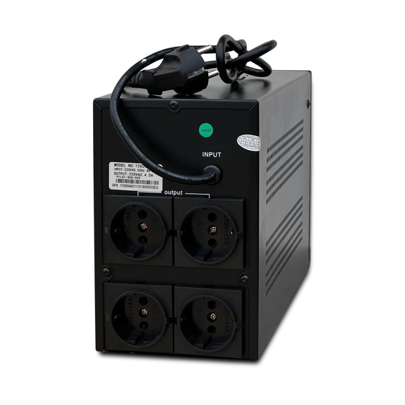 Автономне ДБЖ Full Energy BBGP-220/12Pro 1200ВА / 720Вт offline з РК-дисплеєм