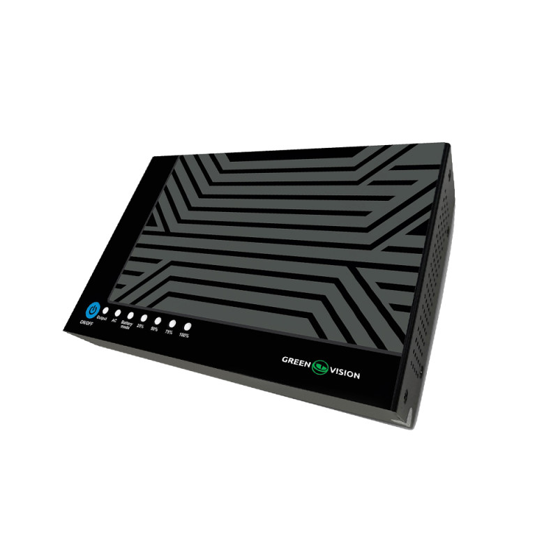 Купити Джерело безперебійного живлення GreenVision GV-702-UPS-DC18-100W для Wi-Fi роутерів із вбудованим акумулятором. Системи безпеки для дому та офісу. Магазин RG-Group. Системи відеонагляду та охоронні сигналізації. Продаж та послуги встановлення