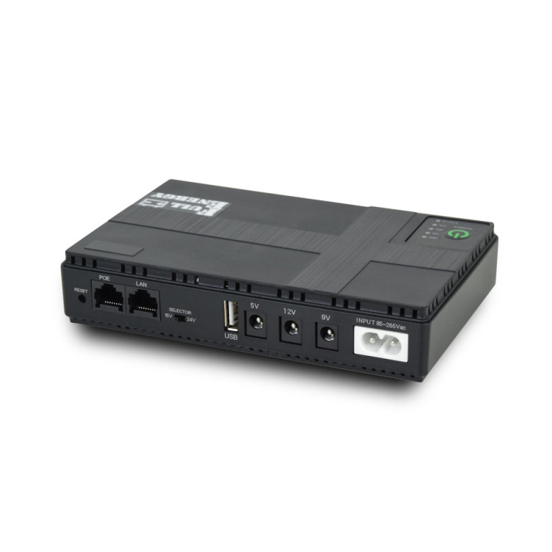 Купити Джерело безперебійного живлення Full Energy BBGP-18W Mini UPS для Wi-Fi роутера. Системи безпеки для дому та офісу. Магазин RG-Group. Системи відеонагляду та охоронні сигналізації. Продаж та послуги встановлення