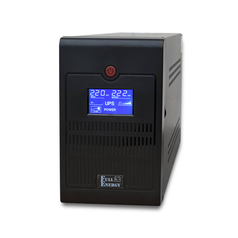 Купити Автономне ДБЖ Full Energy BBGP-220/12Pro 1200ВА / 720Вт offline з РК-дисплеєм. Системи безпеки для дому та офісу. Магазин RG-Group. Системи відеонагляду та охоронні сигналізації. Продаж та послуги встановлення