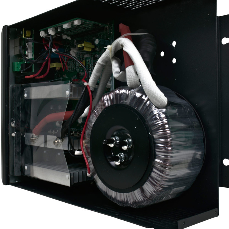 Комплект автономного резервного електроживлення: 3kVA Smart інвертор KSP-3000VA для сонячних панелей + АКБ LiFePO4 з Bluetooth Full Energy FEG-24100-1 25.6В 100А·год + Кабель інверторний 35 мм / 1 м / пара