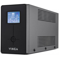 Купити Джерело безперебійного живлення Vinga VPC-1200PRM3 1200ВА / 720 Вт з LED-дисплеєм у металевому корпусі. Системи безпеки для дому та офісу. Магазин RG-Group. Системи відеонагляду та охоронні сигналізації. Продаж та послуги встановлення