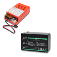 Купити Комплект безперебійного живлення БП Faraday Electronics UPS 35W Smart ASCH PL (LFP) + літієвий (LiFePO4) акумулятор 12В 8А·год Full Energy FEG-128. Системи безпеки для дому та офісу. Магазин RG-Group. Системи відеонагляду та охоронні сигналізації. Продаж та послуги встановлення