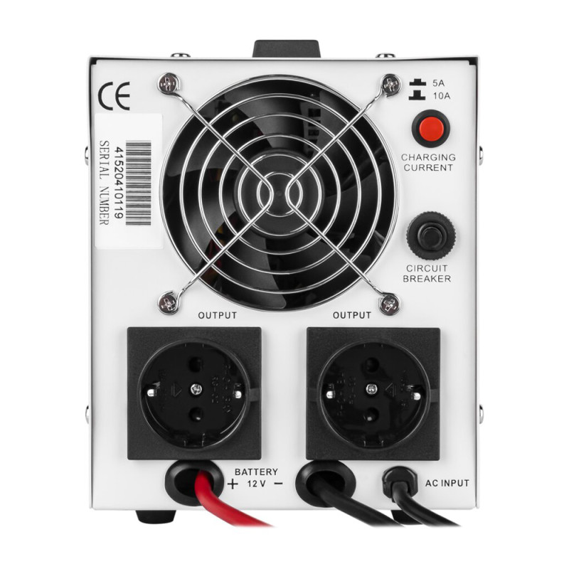 Джерело безперебійного живлення Logicpower LPY-PSW-500VA+ (350Вт) 12V 5A/10A лінійно-інтерактивне з правильною синусоїдою