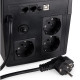 Купити Джерело безперебійного живлення Vinga VPC-1200PU 1200ВА / 720 Вт з LCD-дисплеєм з USB у пластиковому корпусі. Системи безпеки для дому та офісу. Магазин RG-Group. Системи відеонагляду та охоронні сигналізації. Продаж та послуги встановлення