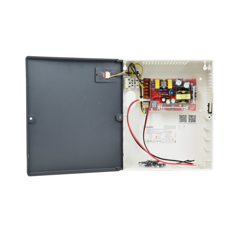 Безперебійний блок живлення Faraday Electronics 55W UPS Smart ASCH PLB 24V під акумулятор 9А/г в пластиковому боксі