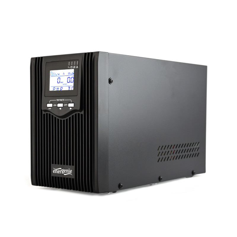Купити Джерело безперебійного живлення EnerGenie EG-UPS-PS1000-01 1000ВА / 800Вт лінійно-інтерактивне з правильною синусоїдою. Системи безпеки для дому та офісу. Магазин RG-Group. Системи відеонагляду та охоронні сигналізації. Продаж та послуги встановлення